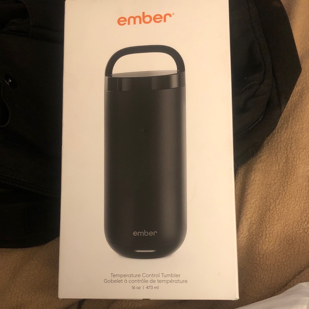 Ember Black Temperature Control Tumbler